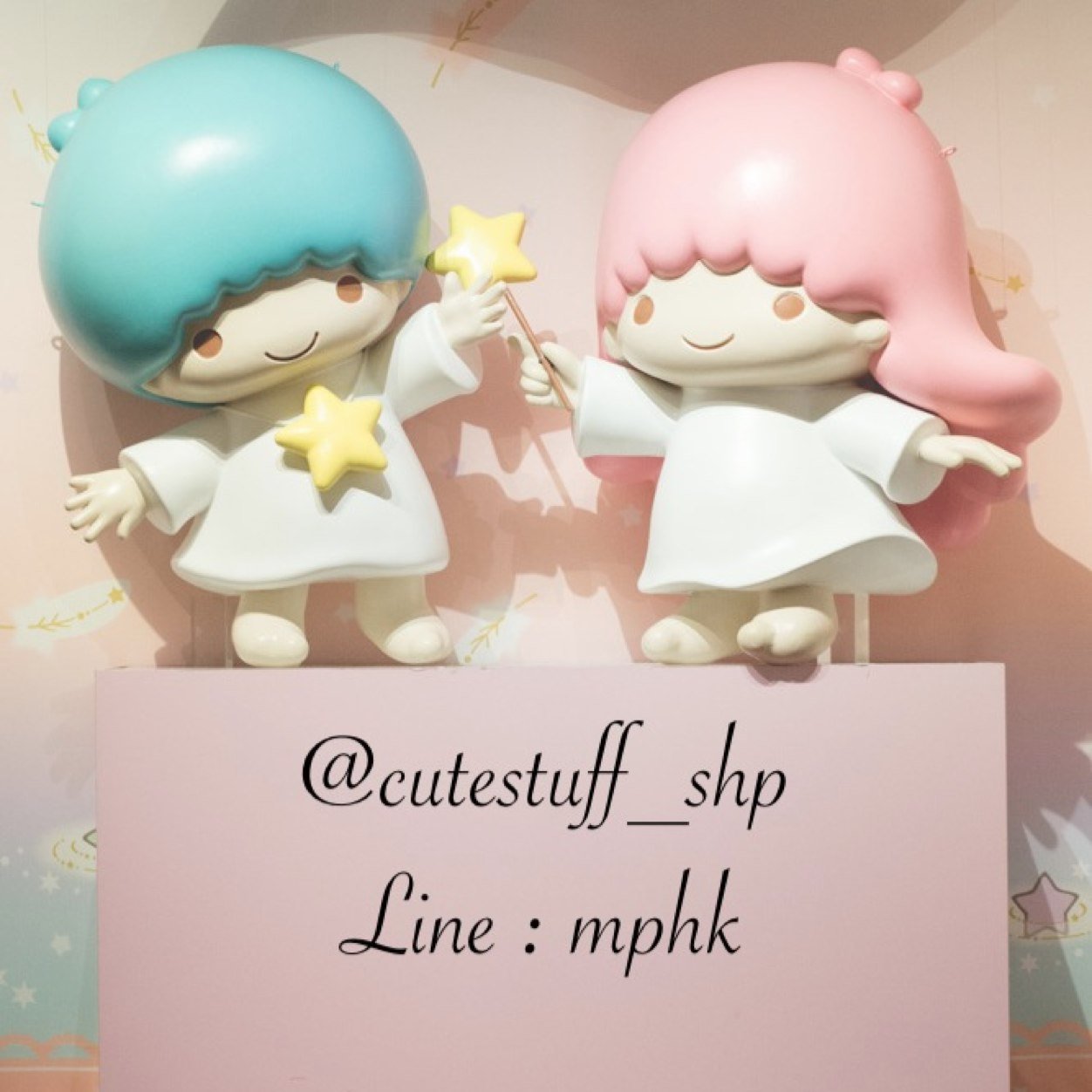kaitomkub's profile picture. Sanrio , san-x , disney 
สินค้าน่ารักๆ
Line : mphk
Whatsapp : 0823419355
E-mail : kaitomkub@gmail.com
Ig : cutestuff_shp