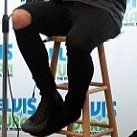 i am calum hoods jeans. the one with the hole in it(: