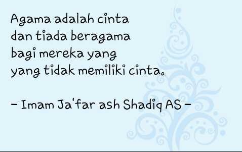 Agama itu cinta, dan cinta itu agama. Imam Baqir AS. go follow INSTAGRAM : agamaciinta