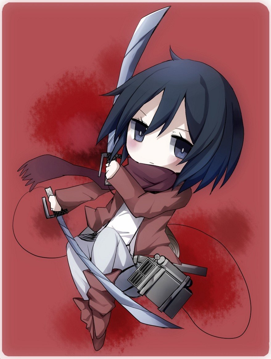 Im mikasa and Im with eren all the time//i have transformation power I'm a killer.My other account @insanity_dog//hey I'm flippy and I'm from the war so careful