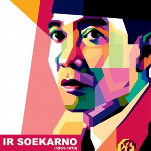 Presiden Republik Indonesia yang pertama - The first president of indonesia.