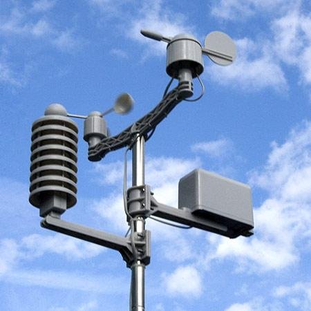 Automatic Weather Station located in the Anstey Lane area of Alton, Hampshire, UK