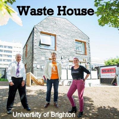 Collaborative eco-build project. Europe's 1st permanent house 90% made by reusing 'waste' Award winning. One Planet Living case study. Open to public + to hire.