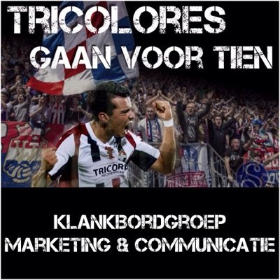 Informatie vanuit de klankbordgroep marketing en communicatie van Willem II. Ideeën/tips/aanmelden: tricoloresgaanvoor10@gmail.com