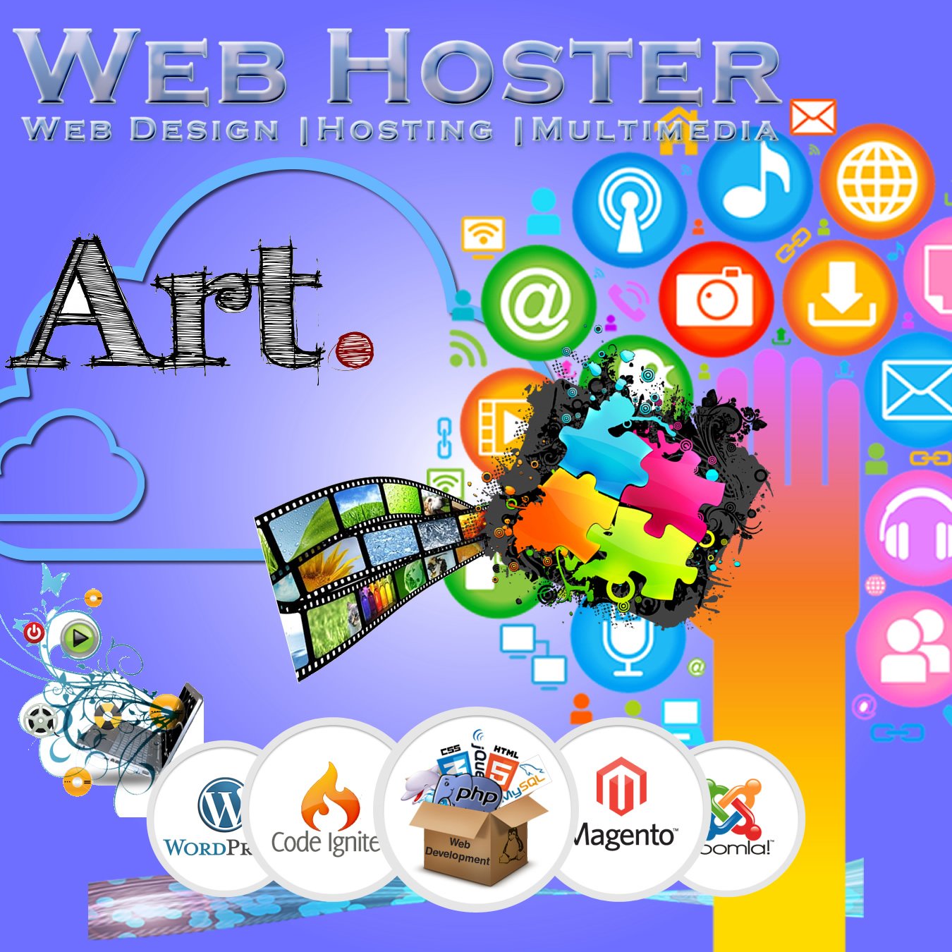#WebDesigner, #Hosting, #Multimedia #webdesign