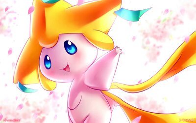 Jirachi~ I am the WishMaker Pokemon! Can we be friends? Please? Moves: Wish, Doom Desire, Psychic, and ThunderBolt. With @JohtoProdigy