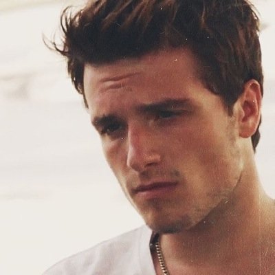 just here to support josh hutcherson and jennifer lawrence