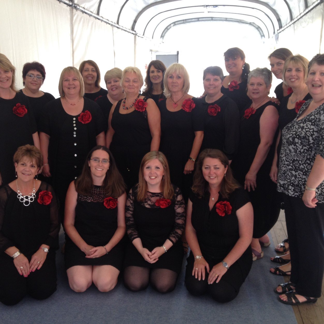 Parti o fenywod sy'n joio dim byd mwy na chanu, clecan, canu a mwy o glecan! Arweinydd: Janet Jones