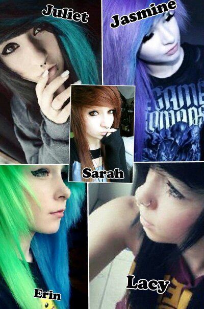 Lacy: taken by @Joelwantsyou Jasmine: #single 17 #bi Juliet: #single 15 #str8 Erin:taken @connorelle4ever Sarah: 19,#single,bi