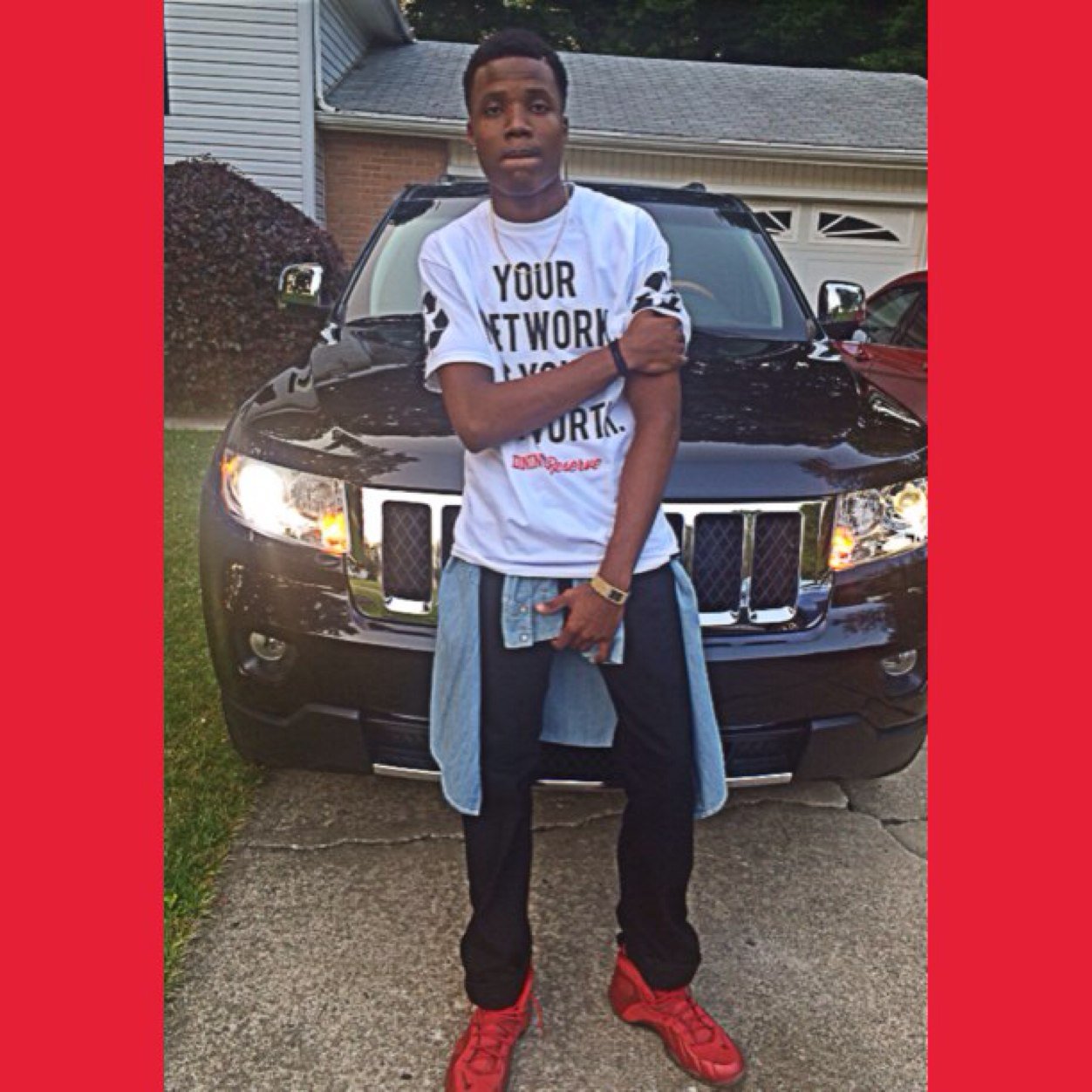 life is good so im living great.  IG:kenn2real