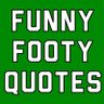 FunFootyQuote's profile picture. The funniest quotes from the footballing world.