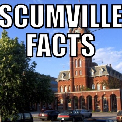 scumvillefacts2's profile picture. THIS ACCOUNT IS PARODY!!! I WILL KEEP MAKING THESE DESPITE THE FACT THAT THEY GET SUSPENDED!! MY FIRST ACCOUNT IS FURTHERMORE PROOF OF HOW SCUMMY BELLEVILLE IS!