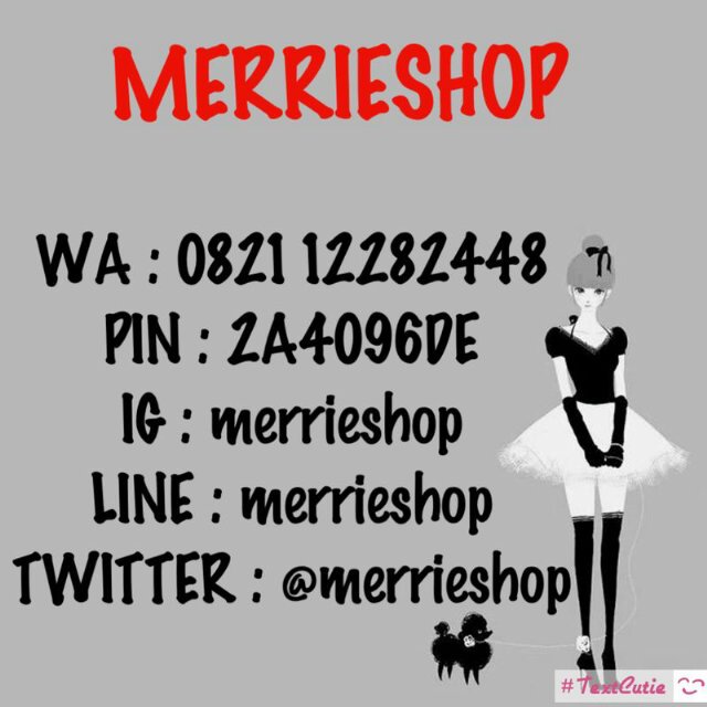 Trusted online shop! | FIRST HAND! | order? cek ava | testi? #testimerrieshop/ fav | Dropship / Reseller welcome :) | owner : @shintagyty