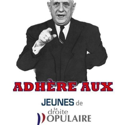 Compte officiel des Jeunes de la Droite Populaire. Mouvance jeune du courant #DroitePopulaire, avec @ThierryMariani. #RassemblementNational