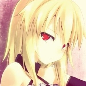 FangedMaiden's profile picture. That blonde beautiful model with fangs, the one who also has fire magic. She is known as 'The Fanged Maiden'. [#FTRP•#OC.•#MVRP.]