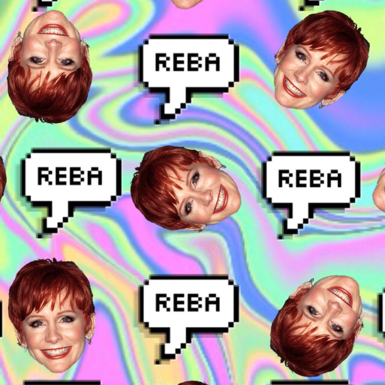 RebaPLEASE's profile picture. if reba followed me that would make my life