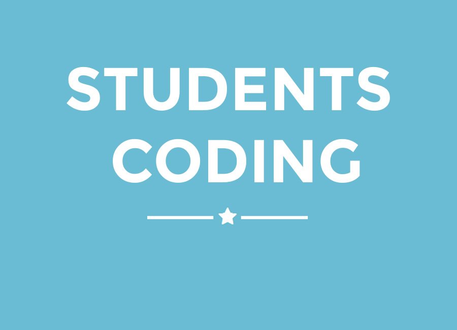 StudentsCoding is a resource that helps high school students build out their ideas and develop their coding skills.  Stay connected for our next coding workshop