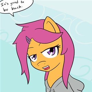 What's up I'm Scootaloo part of the cmc wanna help me find my cutie mark #Single