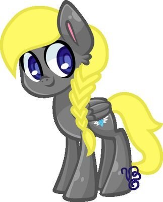 That silly and clumsy silver mare! She only hopes to make friends!