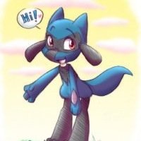 |female|parents:@TmReiki @The_Blue_Aura| I may be little but im the stongeat and bravest riolu out there|