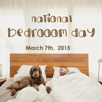 National Bedroom Day will be observed on April 7th annually and celebrates yummy sleep & savvy design.