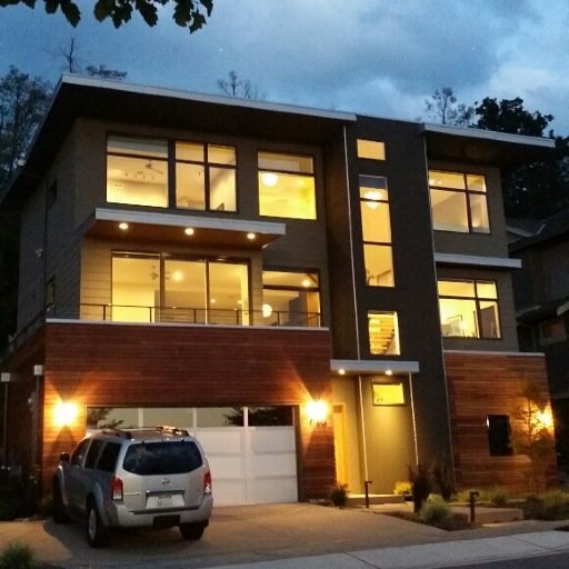 Modern, sustainable, energy efficient, custom built home in Issaquah. Thoughts on modern design.