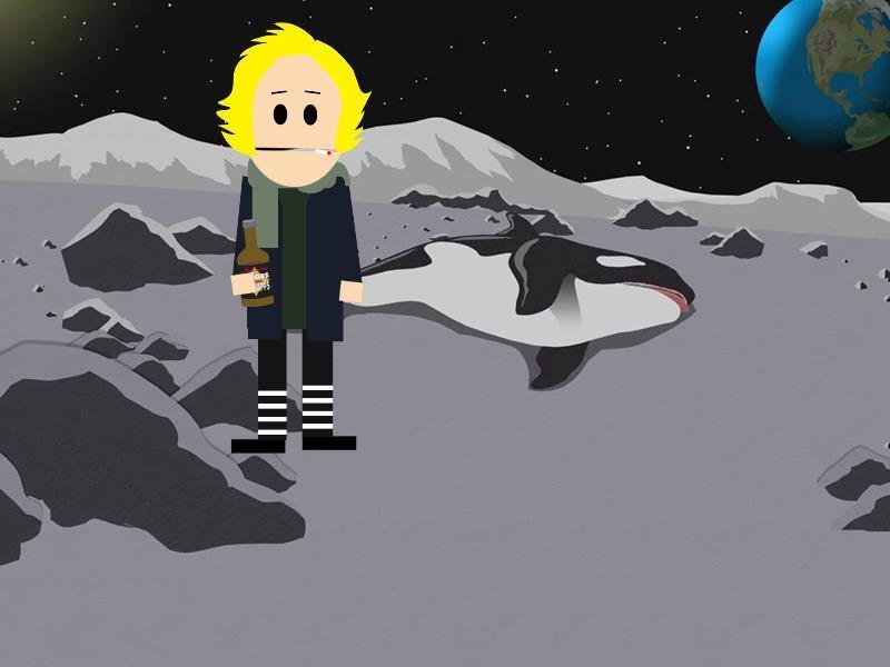 Founder Elk Fish Robotics, bad haircut.