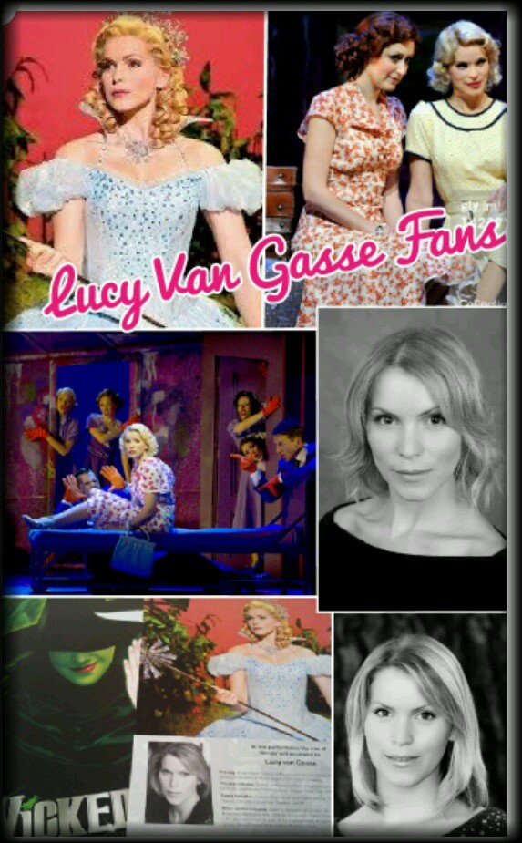 Original Fan Page for Lucy Van Gasse. Previously vangassefans. Sound of Music. Putting on the ritz. Wicked. Wonderful Town. Love Never Dies.