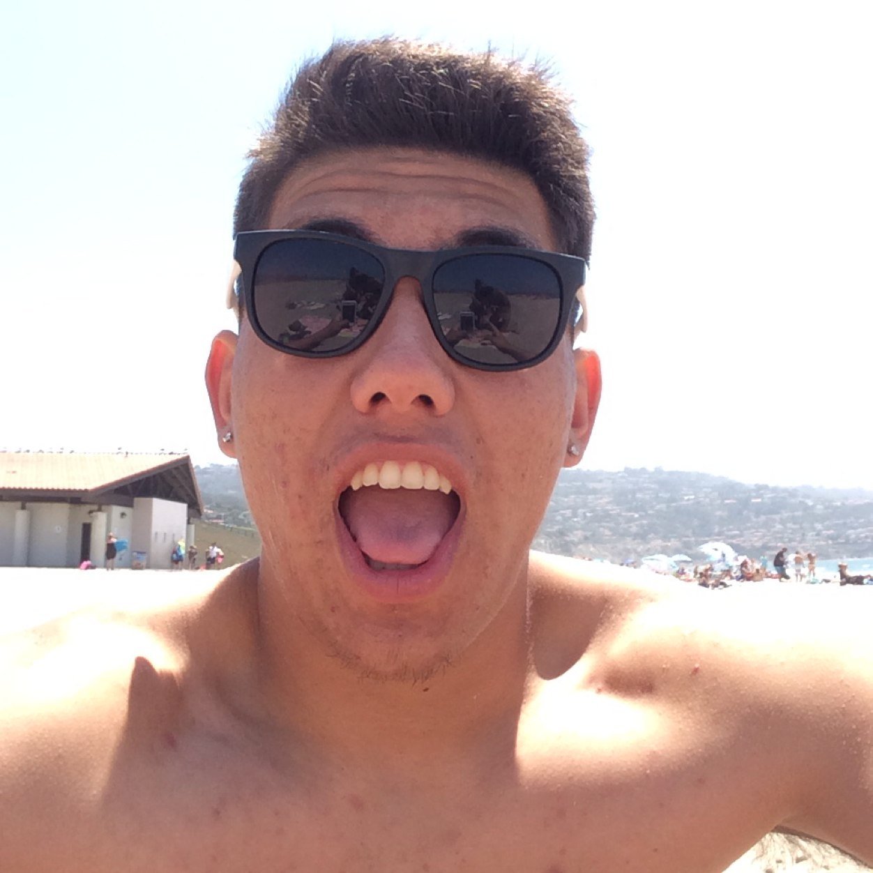 fuck school rather be at the beach #teampacificislander follow me