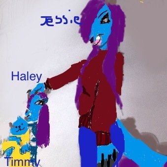 I'm Jessie, sister of James (sulley) Sullivan, and Haley Sullivan. I have a son named timmy (if anyone wants they can make an account for him)