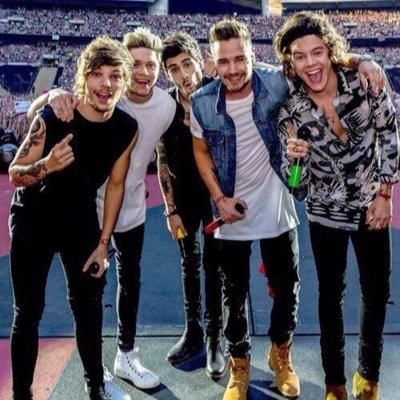 • Yes • These 5 boys are looking at you • 
Harry • Niall • Liam • Louis • Zayn