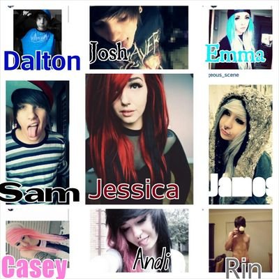 Sam:#M #Dad. Josh:#M #Dad.Jessica:#M #Mom.Hunter:#T.Dalton:#T.Tyler:#T.Andi:#T.Rin#E.Casey:#E.James:#T.Emma:#S