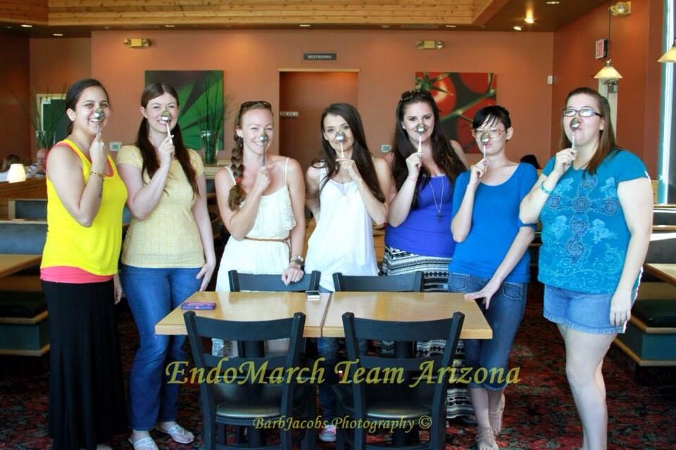 We are Team Arizona of the Worldwide EndoMarch.