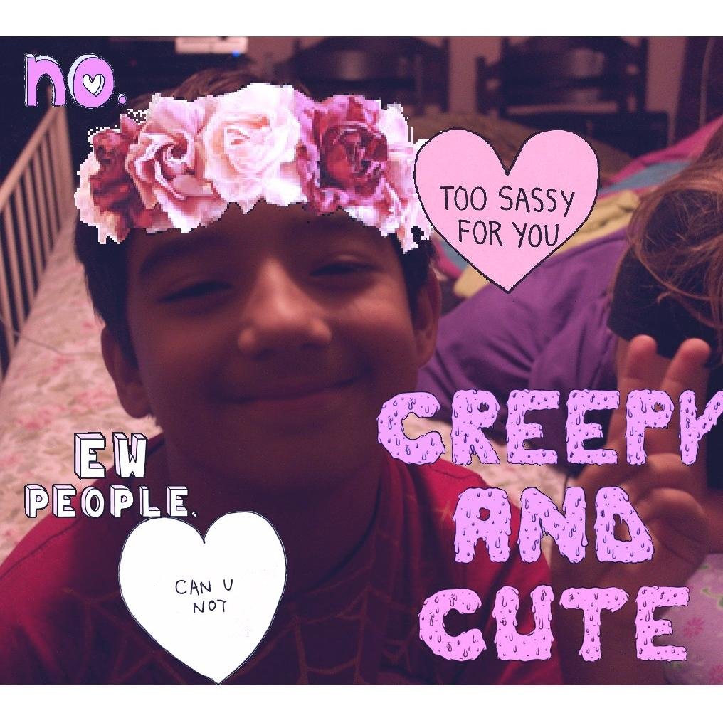i am 11 years old and @meatvessel is my big sister