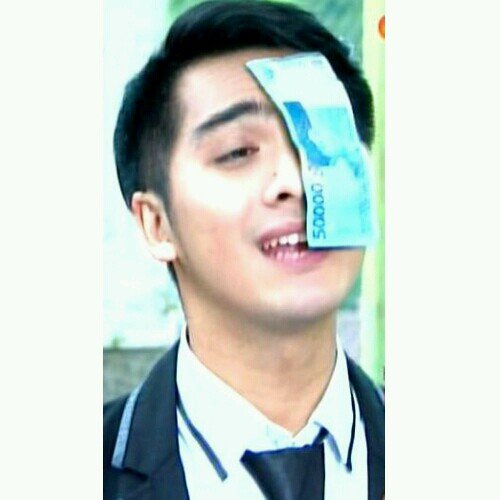 @RickyHarun45MF's character as Galang Ganteng-Ganteng Serigala