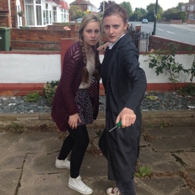 We are Frances and Eloise and we are Bigger On The Inside! We are a two-woman production company based in North East Lincolnshire. We are major nerds..naturally