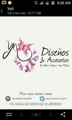 Contador Público, Diseñadora y Orfebre (Con muchas Metas por alcanzar) guiada de la mano de Dios. Luchando con mi esposo por llegar a millones de Venezolanos!
