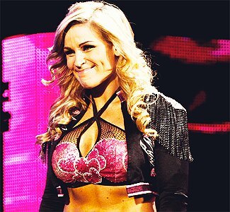good to be wrestling for @etw212. former divas champion. catch me on total divas on the E! network. Finisher: sharpshooter signature: pin up strong