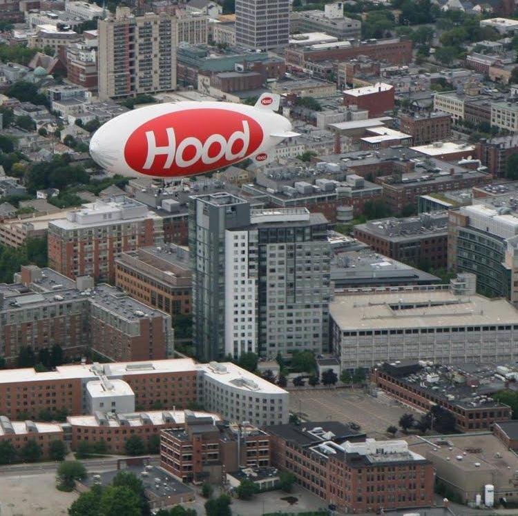 HoodBlimp's profile picture. This is the official Twitter page of the Hood Blimp. Home of New England's favorite blimp. Resting during the off season.