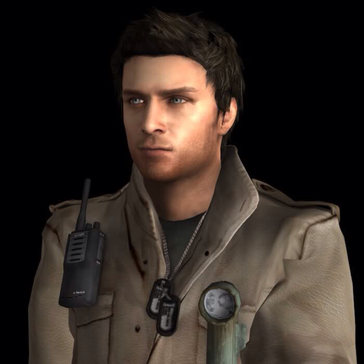 One of the new agents at the DSO. If you look at it my way... Hard life kind of. [ResidentEvilRP] [SingleNotLooking]