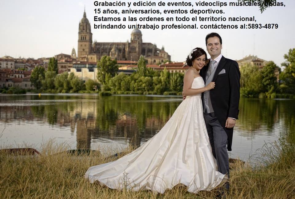 Grabación y edición de vídeo, en HD para cualquier tipo de eventos, bodas, cumpleaños.  Contáctenos: 5893-4879