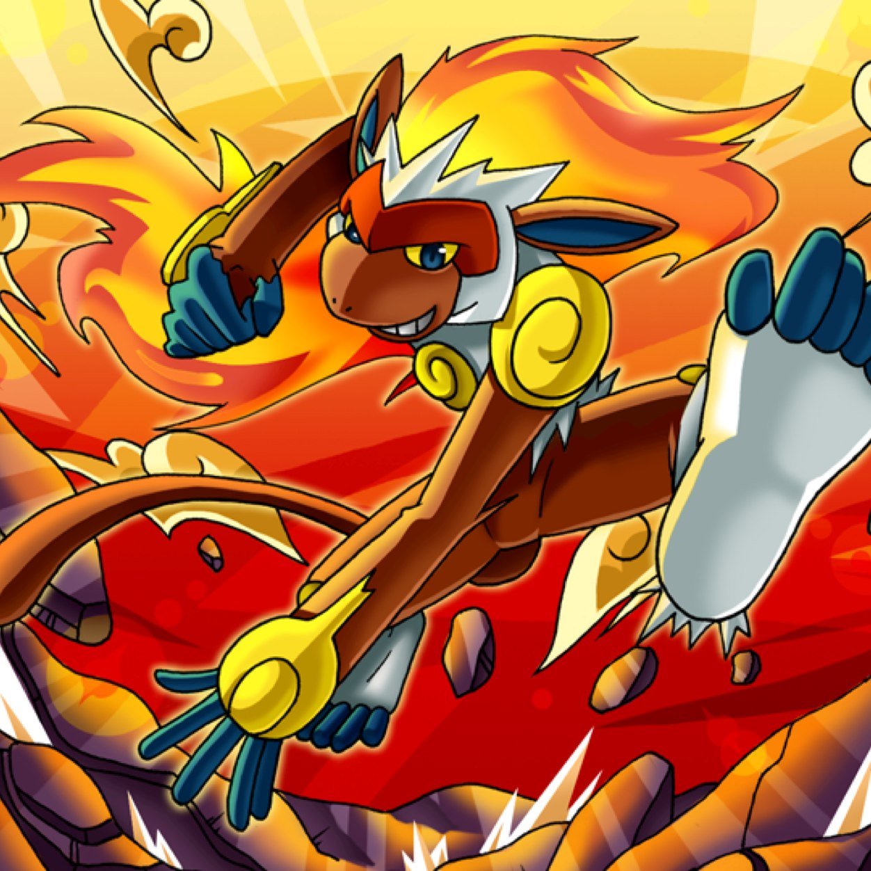 Wild, male, looking for a mate. Moves: Circle Throw, PowerUp Punch, Flamethrower, Flame Kick (18+ Poképhilia RP) (Open DMs/RP) (Can only speak to Pokés)