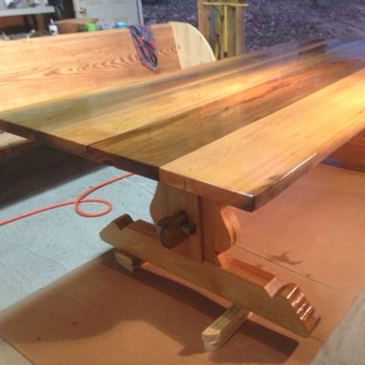 larry571279's profile picture. Makes custom tables and rustic furniture . Hand carve wooden bowls