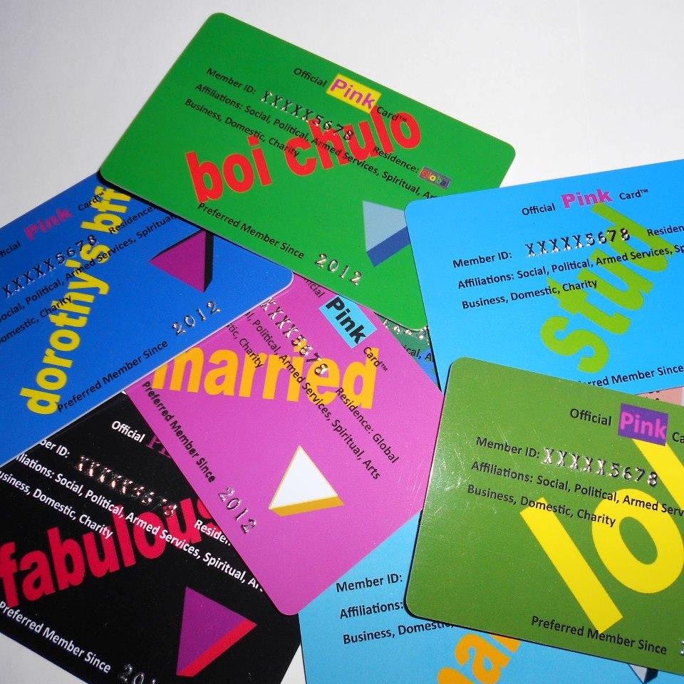 equalityispink's profile picture. Pink Card affirms the LGBT community and its supporters.