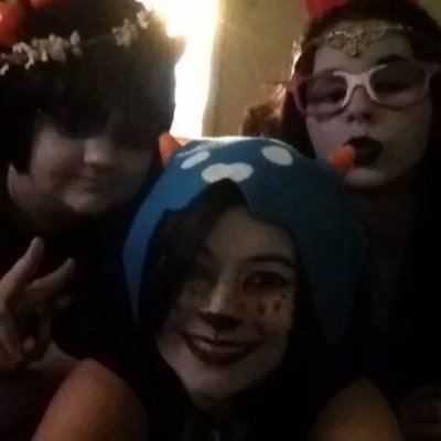 A group of cosplayin kids shoutin hallelujah when we finish a cosplay an yolo when we begin one :3