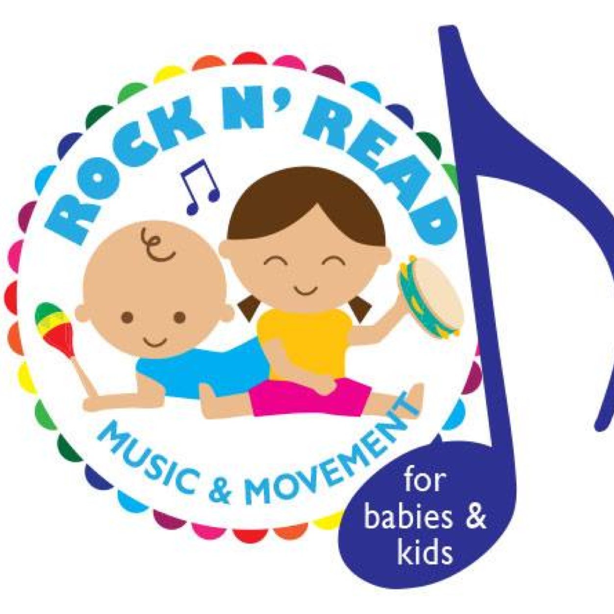 Rock N Read music and movement classes for babies, tots and kids in Orangeville.  Join us for singing, instruments, puppets, parachute play & more.