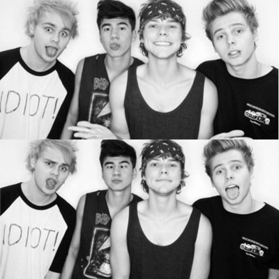 Janoskians and 5sos