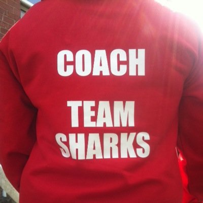 Coach of consett sharks under 7s