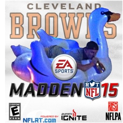 Sarcastic jokes about the NFL 
*Parody Account*