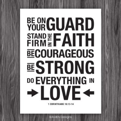 I'm a Christian. I live my life to honor and serve the one true God who will reign forever.